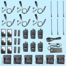 MiT3000 中古整備品 ×6台セット+メーカー純正品イヤホンマイク付 モトローラ製 デジタル簡易無線登録局(出力5W)