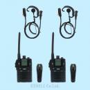 CL70A(ブラック) 中古整備品 ×2台セット +新品耳かけ式イヤホンマイクEX-M307付き モトローラ製 特定小電力トランシーバー