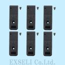 EBC-28(止めネジ付き) 中古整備品 ×6個セット アルインコ製 ベルトクリップ