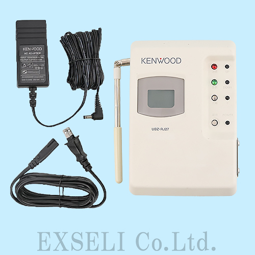 UBZ-RJ27 中古整備品 + 新品ACアダプターW08-1288-35付 JVCケンウッド製 特定小電力トランシーバー無線中継器