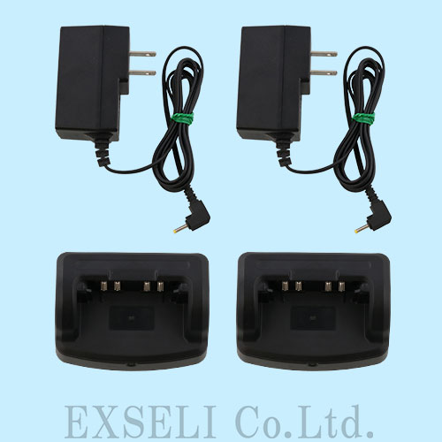 PMPN4224+PS000042A41 中古整備品 ×2セット モトローラ製 急速充電器+ACアダプター