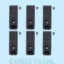 EBC-28(止めネジ付き) 中古整備品 ×6個セット アルインコ製 ベルトクリップ