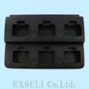 BC-121NA 中古整備品 アイコム製 6連急速充電器